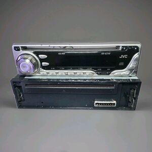 JVC KD-G210 In-Dash CD Receiver (wires) — Car Stereo Unit, Tested